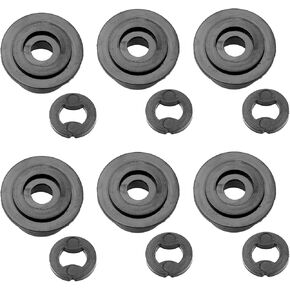 6 Pack NV45AB2 Replacement Part Piston Bumper 878179 Bumper Sheet 877993 for Hitachi NV45AB NV50AP NV50AP2 NV45AE Roofing Nailer Part