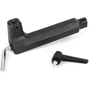 Wood Lathe Tool Rest Holder Base 16MM Cast Iron Woodworking Turning Lathe Tool Holder Base for Mini Lathe, Small Lathe, 5/8 Inch Hole Diameter