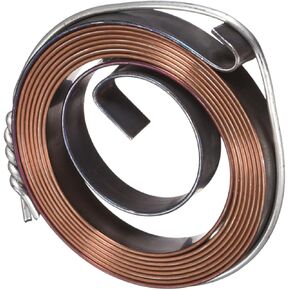 Drill Press Spring, 38.6" Length 41x6x0.7mm Quill Spring Feed Return Coil Spring Assembly - (Applications: for Vacuum Cleaner Volume Tube Coil Spring)