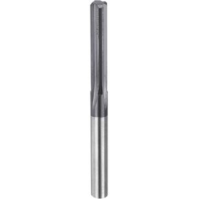 HARFINGTON Carbide Chucking Reamer 0.175"(4.445mm) Dia Straight Flute Straight Shank Machine Reamer Tool for Metal and Lathes CNC Machining Centers, Black