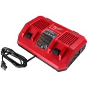 Milwaukee 48-59-1802 M18 Dual Bay Simultaneous Rapid Lithium-Ion Charger
