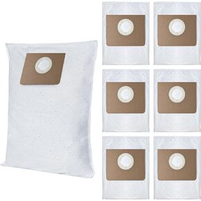 12 Pack Fleece Filter Accessory Vacuum Bag for Fein Turbo I Vacuums Cleaner,31345061010 Replacement Vacuum Bag for Fein Turbo I,Dustex 25 L Model,Tear-Resistant Non-woven Vacuum Bag Filter for Fein