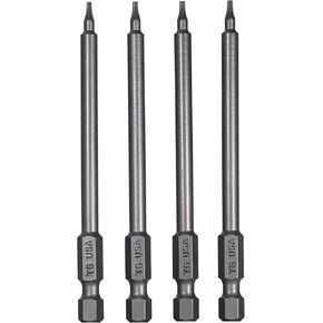 Mayhew Tools 18264-5 SAE Hex Insert Bit, 1/4 x 1", 5-Pack
