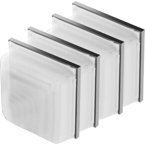 FoxAlien Dust Filter Bag for 800W Desktop Dust Collector HFS-800, Disposable Dust Bag Reusable Filter Set (4 Pack)
