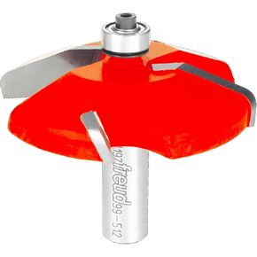 Freud 99-512: 2-3/4" (dia.) Raised Panel Bit with 1/2" shank, 13/64" large radius