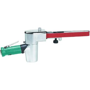 Dynabrade (40326) Dynafile II Abrasive Belt Tool | 0.5 hp 20,000 RPM Pneumatic Motor, 7 Degree Offset | For 1/4"-3/4" (6-19 mm) Wide x 20.5" (521 mm) Long Belts
