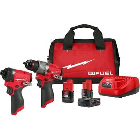 3497-22 لـ Milwaukee M12 FUEL 12V اللاسلكي Li-Ion 2-Tool Combo Kit مع بطاريتين in Kuwait