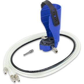 Tool Guy Republic Fluid Transfer Pump - Powered by an Air Ratchet or Cordless Drill