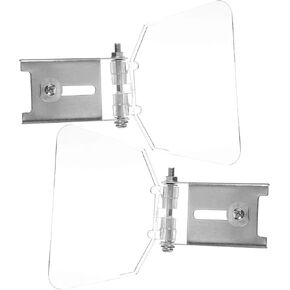 Veemoon Bench Grinder Eyes Shield, 2 Pcs Eye Shield for Bench Grinder Grinder Eyeshield Replacement Kit for Most Bench Grinders