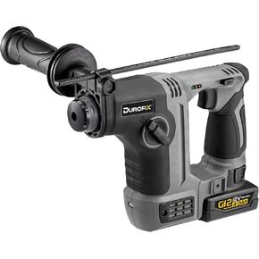 Durofix RY1204 G12 Series 12V Cordless Compact Rotary Hammer Drill Kit with 2 Batteries & Charger, 1.3J Impact Energy (Bare Tool Only)
