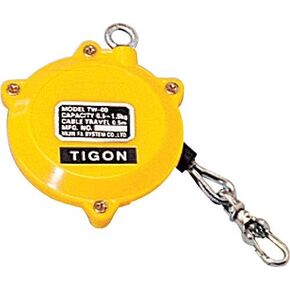 Tigon TW-00 Spring Balancer, Tool Balancer with Steel Cable, (Load Capacity: 0.5-1.5 kg/1.1-3.3 lbs)