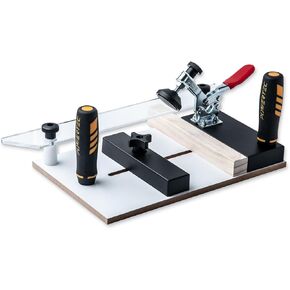 POWERTEC 71119 36 Inch Double-Cut Profile Universal T-Track with Predrilled Mounting Holes, 2 Pack, T Track for Woodworking Jigs and Fixtures, Drill Press Table, Router Table, Workbench