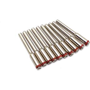 12 Pcs 1/8" Shank Mandrel w/ 1/16" Screw 402 Cut Off Wheels Disc for Dremel 426 409 Rotary Rotary Tool 1/8" Shank made for Dremel Chicago Electric, Milwaukee Nextec