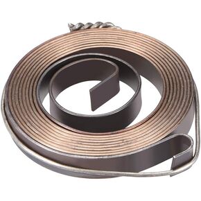 uxcell Drill Press Spring Drill Press Quill Feed Return Coil Spring Assembly Spring Steel Chemical Blackening Finish 980mm Expand Long 40x6x0.65mm