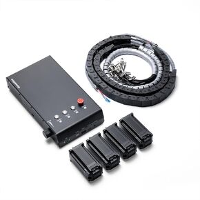 Genmitsu Close-Loop Stepper Motor Set for PROVerXL 4030, 4PCS 60-100 Closed Loop Stepper Motors with Chain Cables, GRBL-Based Control Box Upgrade Kit for 4030 CNC Router Milling Engraving Machine