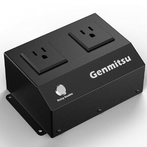 Genmitsu iMaticBox Relay Module Switch for CNC Router Machines, 12 VDC Smart PWM Signal Control Relay Switch for Connecting Routers, Lasers, and Dust Collector