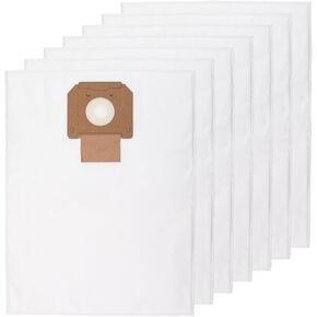 VB090F Fleece Filter Dust Bags Fit for Bosch VAC090A VAC090AH VAC090S 9 Gallon Shop Dust Extractor, HEPA Vacuum & Dust Collector Bags Replacement Parts, White - Pack of 7