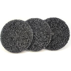 قرص تنظيف وتقشير الفتحات المركزية 99180 من Sungold Abrasives يتضمن حاملًا واحدًا (3 عبوات)، 6 بوصة × 1/2 بوصة in Kuwait