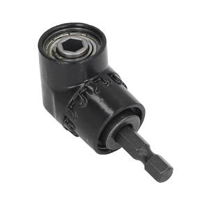 Garosa Right Angle Drill Adapter Angled Bit Holder Attachment 1/4in Hex Shank Impact Grade Sockets Adapter Power Drill Sockets Adapter