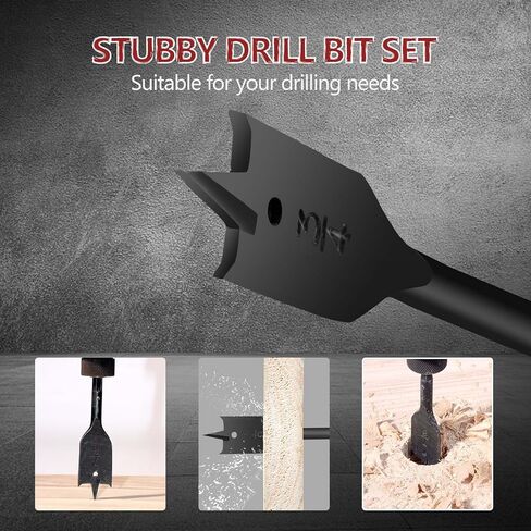 مجموعة لقم مثقاب بأسمائها الحقيقية مكونة من 7 قطع في SAE، مجموعة لقم ثقب المجداف للأعمال الخشبية in Kuwait