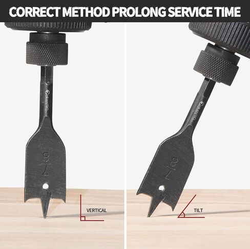 مجموعة لقم مثقاب بأسمائها الحقيقية مكونة من 7 قطع في SAE، مجموعة لقم ثقب المجداف للأعمال الخشبية in Kuwait