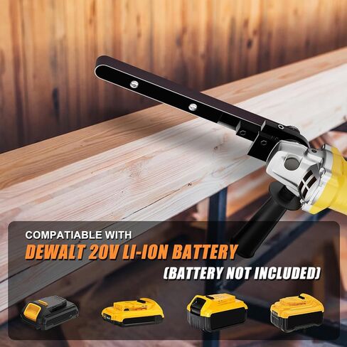 ماكينة صنفرة بحزام لاسلكي لبطارية DEWALT 20 فولت بحد أقصى، ماكينة صنفرة ملف تفاصيل بدون فرش 10000 دورة في الدقيقة، ماكينة صنفرة كهربائية بسرعات متغيرة لأعمال النجارة وتلميع المعادن (الأداة فقط) in Kuwait