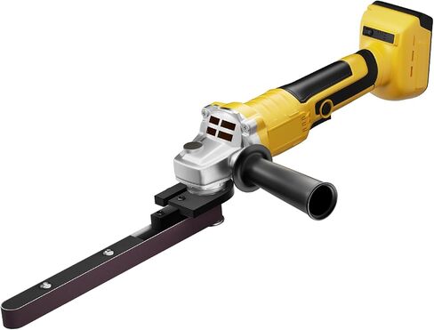 ماكينة صنفرة بحزام لاسلكي لبطارية DEWALT 20 فولت بحد أقصى، ماكينة صنفرة ملف تفاصيل بدون فرش 10000 دورة في الدقيقة، ماكينة صنفرة كهربائية بسرعات متغيرة لأعمال النجارة وتلميع المعادن (الأداة فقط) in Kuwait