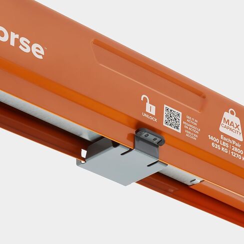 منشار ارتفاع قابل للتعديل من بورا وورك هورس XT - حامل قطعة واحدة مع أرجل قابلة للتعديل مقاس 30-34 بوصة، قمة معدنية لـ 2x4، حصان منشار احترافي شديد التحمل لأعمال النجارة والنجارين والمقاولين، PM-3360 in Kuwait