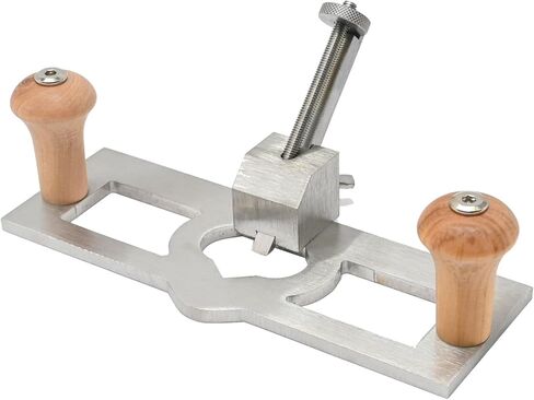 7.87 * 2.52 * 1.37 "طائرة توجيه محمولة باليد قابلة للتعديل لتشذيب النجارة عمق إيقاف المسوي الخشب الشطب الشق أدوات النجارة اليدوية in Kuwait