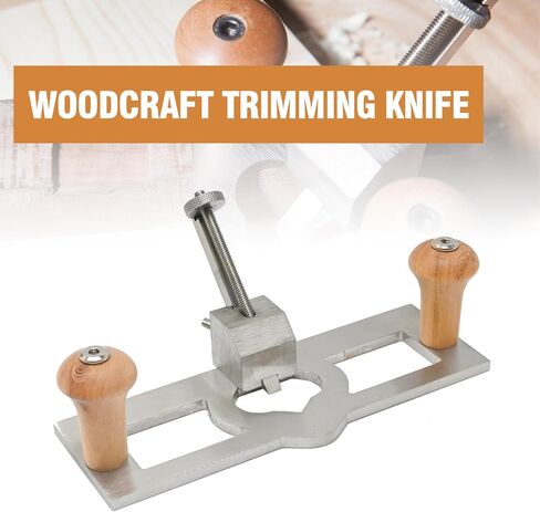 7.87 * 2.52 * 1.37 "طائرة توجيه محمولة باليد قابلة للتعديل لتشذيب النجارة عمق إيقاف المسوي الخشب الشطب الشق أدوات النجارة اليدوية in Kuwait