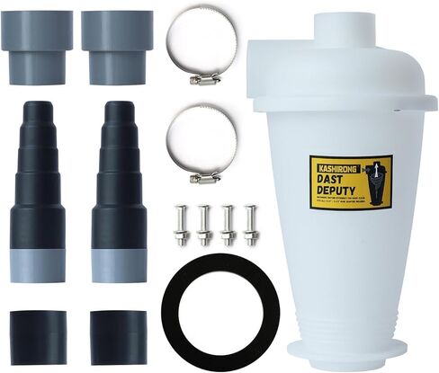 Shop Vacuum Vac Super Cyclone Dust Collectors For Woodworking Dust Deputy Separator Collection Wen Systems Extractor Sawdust Bucket Drywall Canister Filter Deputy Right Small Vortex HEPA Air Mini in Saudi Arabia