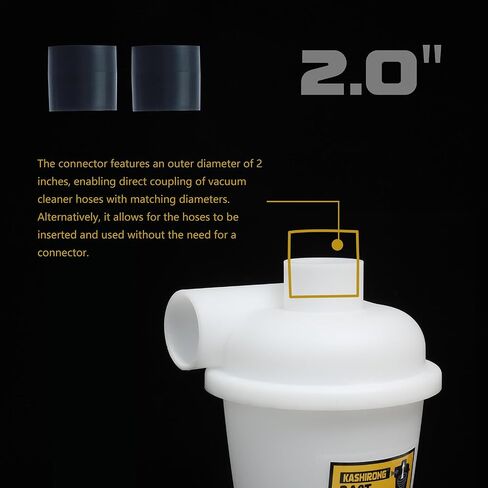 Shop Vacuum Vac Super Cyclone Dust Collectors For Woodworking Dust Deputy Separator Collection Wen Systems Extractor Sawdust Bucket Drywall Canister Filter Deputy Right Small Vortex HEPA Air Mini in Saudi Arabia