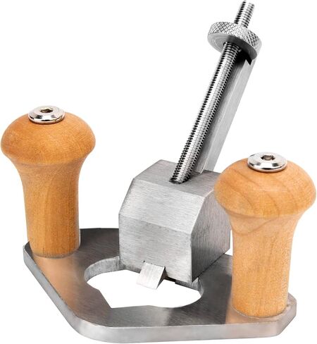 Router Plane Woodworking, Hand Router Plane for Woodworking, Small Wood Router Plough Chisel Plane Tool with Depth Stop and Holes for Base in Saudi Arabia