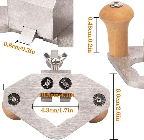Router Plane Woodworking, Hand Router Plane for Woodworking, Small Wood Router Plough Chisel Plane Tool with Depth Stop and Holes for Base in Saudi Arabia