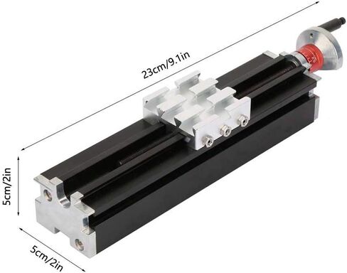 Metal Cross Slide, 200mm Metal Cross Slide Block Z010M for Lathe X-Axis, Z-Axis and Y-Axis Machining 23 x 5 x 5cm in Saudi Arabia