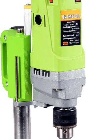 حامل مقعد صغير من BHTOP، ماكينة حفر كهربائية 710 وات، ماكينة حفر محمولة لآلة الحفر 1-13 مم in Kuwait