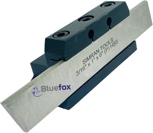 PARTING TOOL CUT OFF HOLDER 10 MM Shank With HSS Blade 3/32" X 1/2" X 4" | Precision Tool | Steel Product | Rust Free | Included Parting Blade in Kuwait