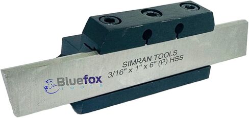 PARTING TOOL CUT OFF HOLDER 10 MM Shank With HSS Blade 3/32" X 1/2" X 4" | Precision Tool | Steel Product | Rust Free | Included Parting Blade in Kuwait