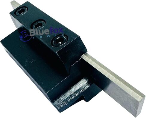 PARTING TOOL CUT OFF HOLDER 10 MM Shank With HSS Blade 3/32" X 1/2" X 4" | Precision Tool | Steel Product | Rust Free | Included Parting Blade in Kuwait