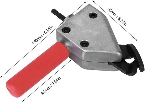 Fdit Metal Sheet Cutter Head, Electric Drill Cutter Head, Electric Scissors Cutter Head, Universal for Clipping Soft Iron Sheet Electric Drill Replacement in Saudi Arabia
