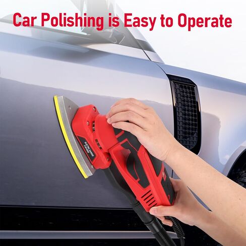 آلة صنفرة 350 وات، ماكينة صنفرة تفاصيل كهربائية، مع 12 ورق صنفرة، 10000 دورة في الدقيقة، لأعمال الخشب والتلميع والنجارة، ماكينة سنفرة ماوس بمحرك بدون فرش in Kuwait