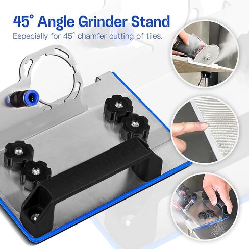 حامل مطحنة زاوية لقطع البلاط بزاوية 45 درجة، أداة شطب البلاط 45 درجة، حامل زاوية قابل للتعديل لطحن الزوايا، حامل ثابت للقطع، دعامة قطع خاصة in Kuwait