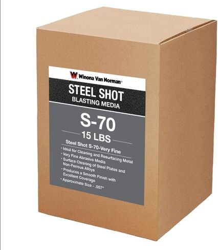 Steel Shot S-70 - Blasting Media - Very Fine (15lb) in Kuwait