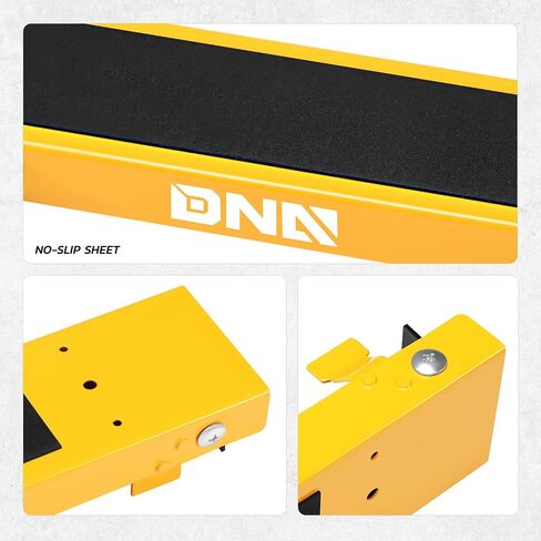 DNA MOTORING Folding Metal Sawhorse Portable Work Stand Saw Horse with Anti-slip Surface, 220 lbs Load Capacity, TOOLS-00462 in Saudi Arabia