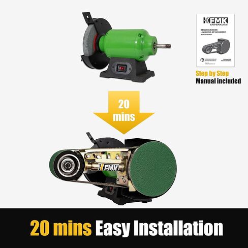 ملحق مطحنة حزام مقاس 2 × 36 بوصة لمطاحن الطاولة، وحزام مقاس 2 × 36 بوصة ومرفق أداة صنفرة قرص مقاس 7 بوصة لمطاحن مقاعد البدلاء مقاس 6 بوصة أو 8 بوصة in Kuwait