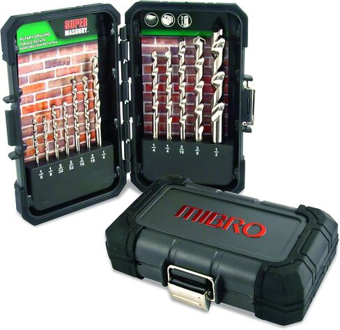 مجموعة رؤوس مثقاب دوارة بطيئة من سوبر ماسونري من ميبرو 895080، 12 قطعة in Kuwait