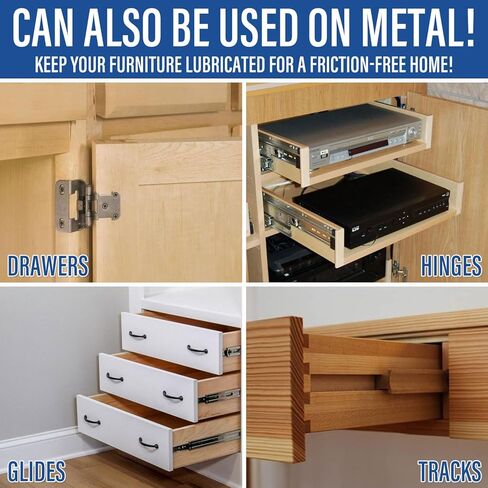 مادة تشحيم خشبية للمشروعات المنزلية التي تصنعها بنفسك، شمع شبه معجون متعدد الأغراض للخشب، مادة تشحيم درج مفصلات الأبواب للخشب للحفاظ على الأثاث واستعادة الشرائح الخشبية وتقليل احتكاك انزلاق الدرج in Kuwait