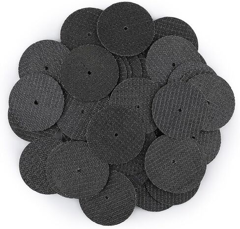 54PCS Rotary Tool Cut Off Wheel Set 1-1/4'' Reinforced Fiberglass Cutting Tool Wheel Discs Included 4Pcs Mandrels Rotary Tool Accessories for Cutting Metal, Stone, Wood in Saudi Arabia