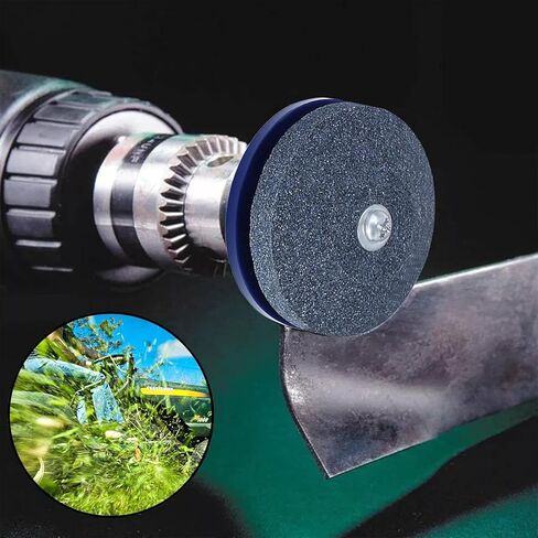 4 قطع مبراة شفرات جزازة العشب لأي مثقاب كهربائي، مثقاب يدوي، آلات بوش، جزازة العشب والسكاكين لأدوات المطبخ المنزلية، إلخ. in Kuwait