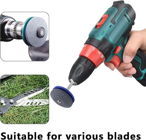 4 قطع مبراة شفرات جزازة العشب لأي مثقاب كهربائي، مثقاب يدوي، آلات بوش، جزازة العشب والسكاكين لأدوات المطبخ المنزلية، إلخ. in Kuwait